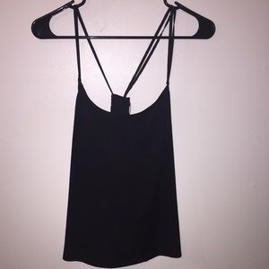 black tank top.